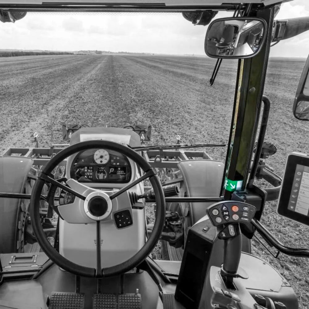 Massey Ferguson 6600 and 6700 Series right A-pillar – CabGear cab identification